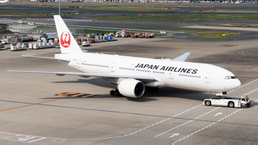 Photo of JA702J - Japan Airlines Boeing 777-200ER at HND on AeroXplorer Aviation Database Photo of JA702J - Japan Airlines Boeing 777-200ER at HND on AeroXplorer Aviation Database