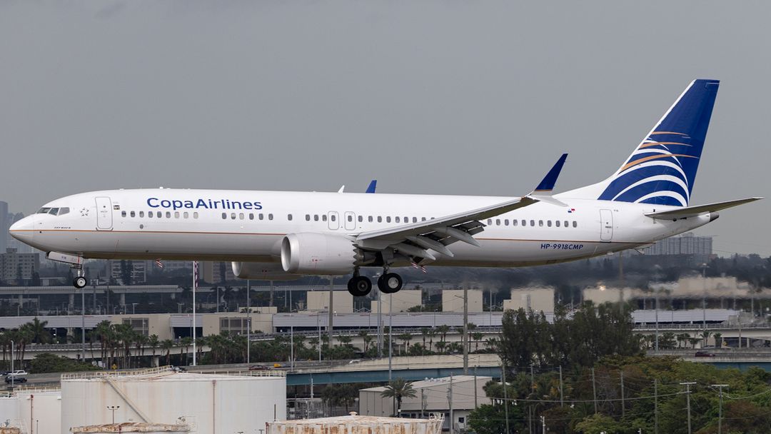 Photo of HP-9918CMP - Copa Airlines Boeing 737 MAX 9 at MIA on AeroXplorer Aviation Database Photo of HP-9918CMP - Copa Airlines Boeing 737 MAX 9 at MIA on AeroXplorer Aviation Database