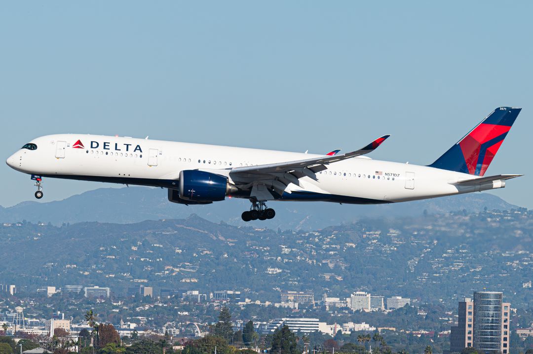 Photo of N571DZ - Delta Airlines Airbus A350-900 at LAX on AeroXplorer Aviation Database