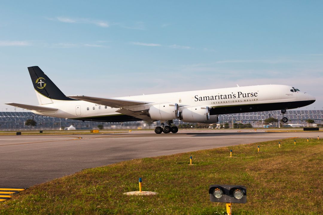 Photo of N782SP - PRIVATE Douglas DC-8 at DAB on AeroXplorer Aviation Database