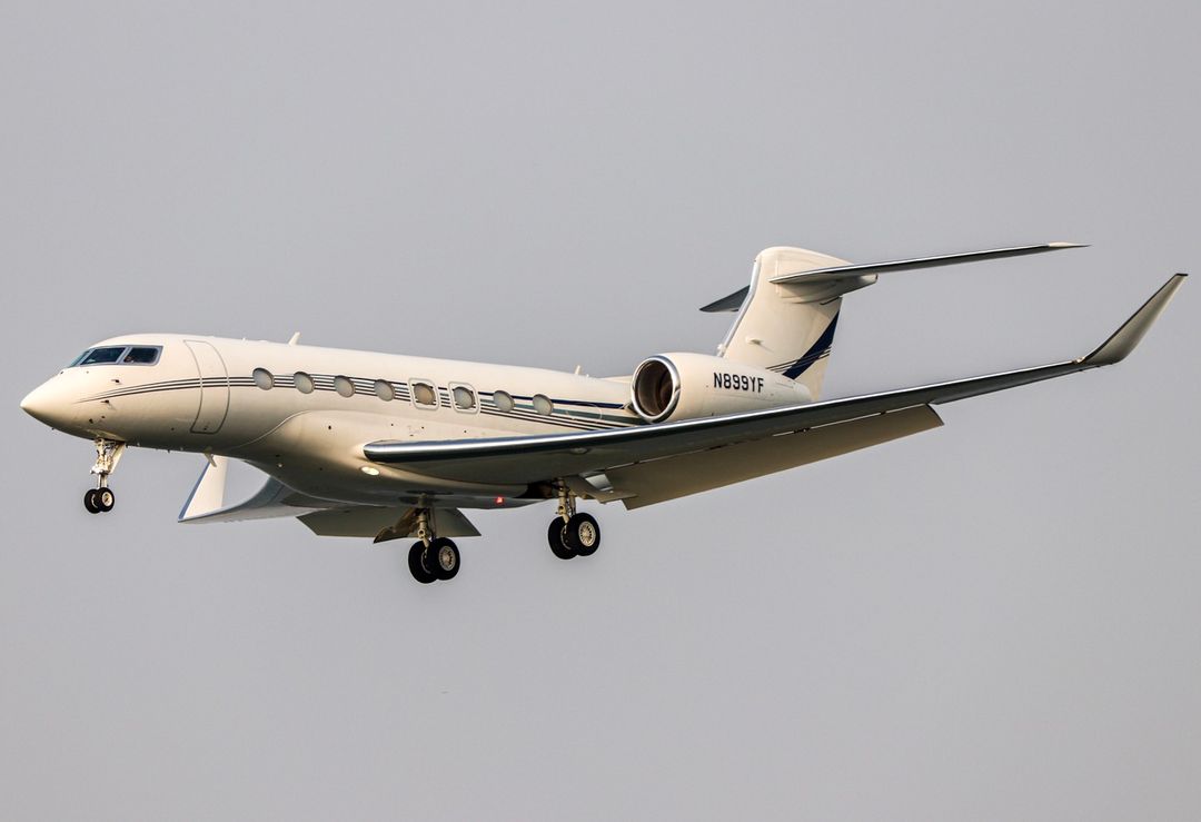 Photo of N899YF - PRIVATE Gulfstream G650 at HKG on AeroXplorer Aviation Database Photo of N899YF - PRIVATE Gulfstream G650 at HKG on AeroXplorer Aviation Database