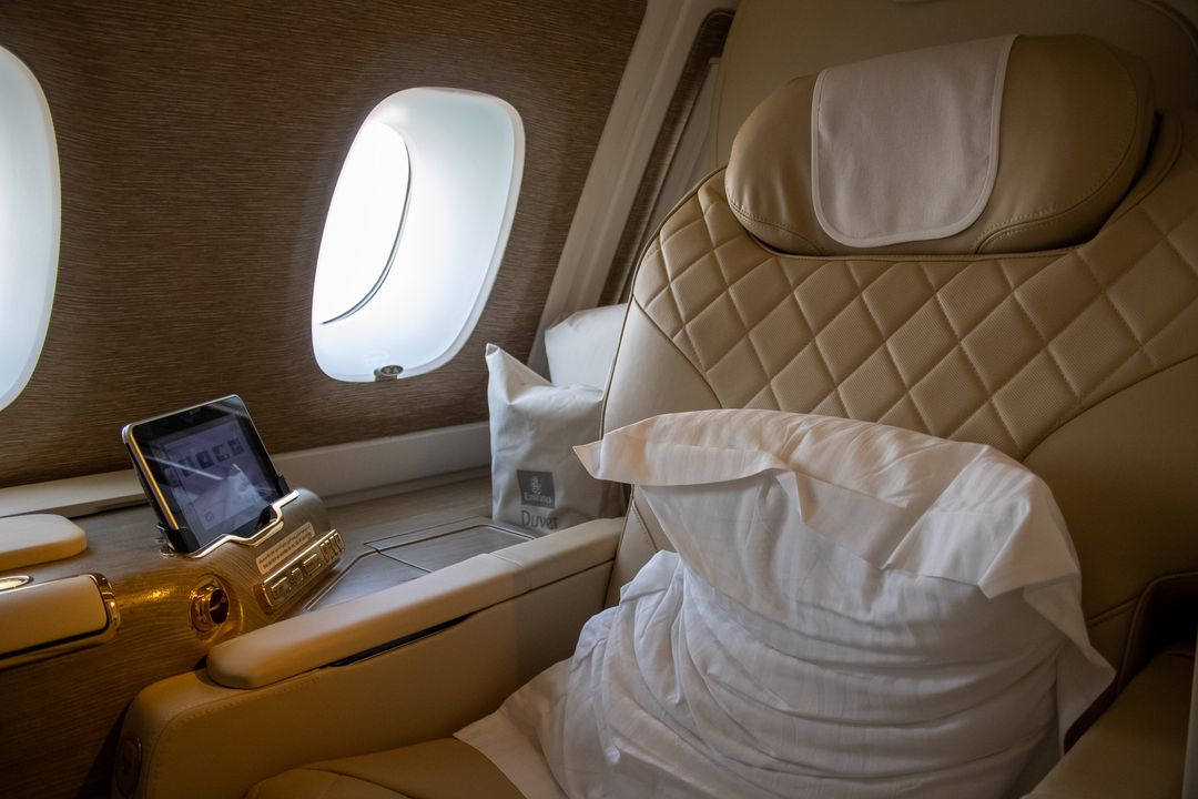 Photo of A6-EVH - Emirates Airbus A380-800 at DWC on AeroXplorer Aviation Database