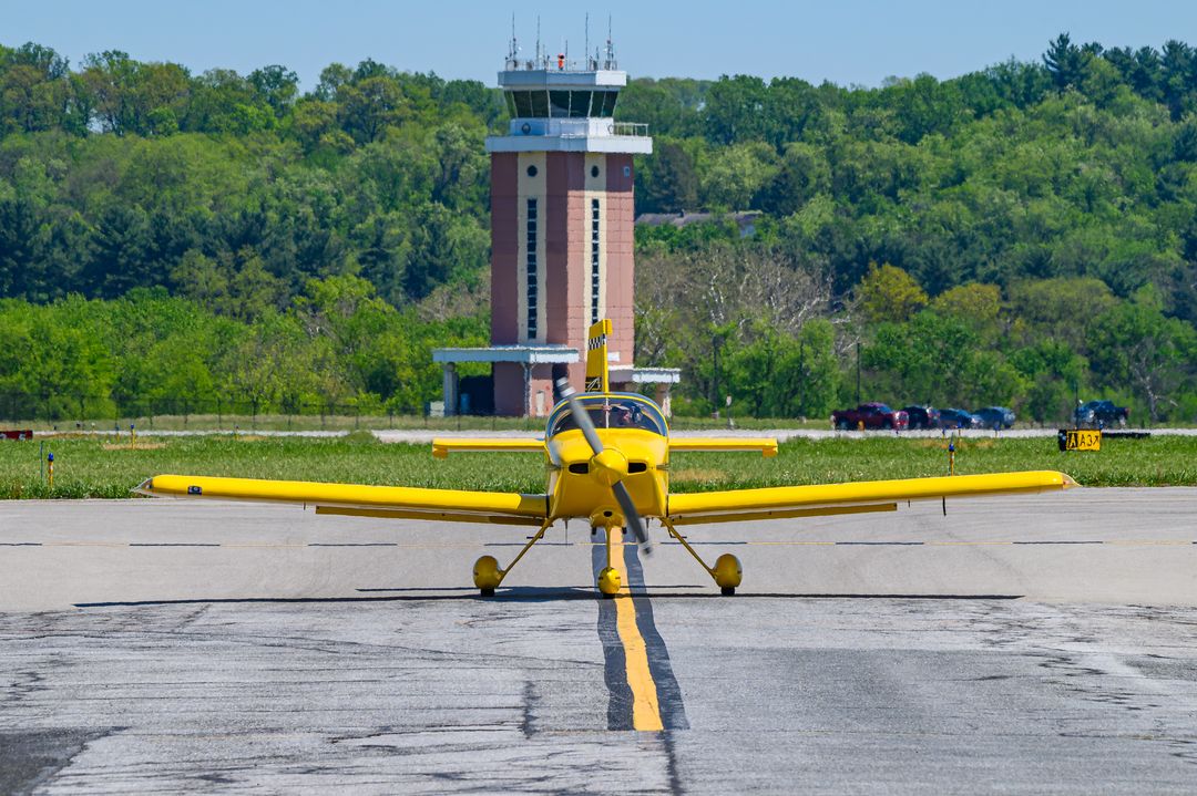PRIVATE Vans RV-9A registration  on final approach at Frederick Municipal Airport (FDK/KFDK) photographed by  on 04/21/2026
