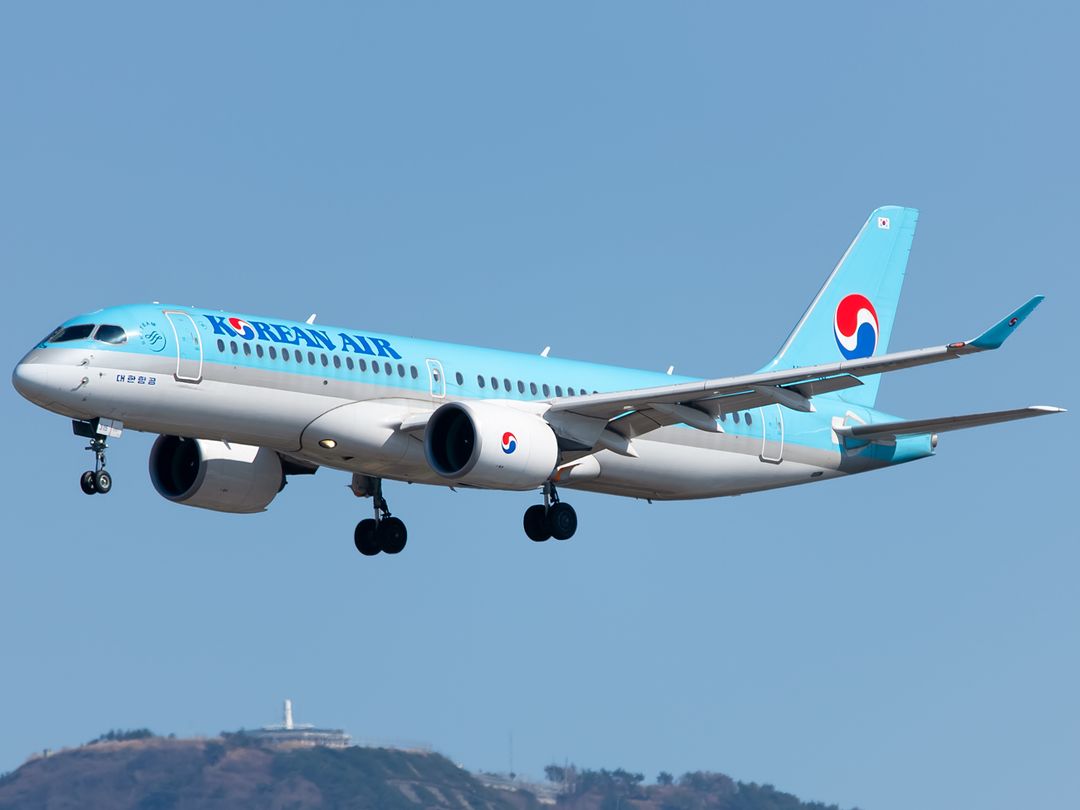 Photo of HL8315 - Korean Air Airbus A220-300 at PUS on AeroXplorer Aviation Database Photo of HL8315 - Korean Air Airbus A220-300 at PUS on AeroXplorer Aviation Database