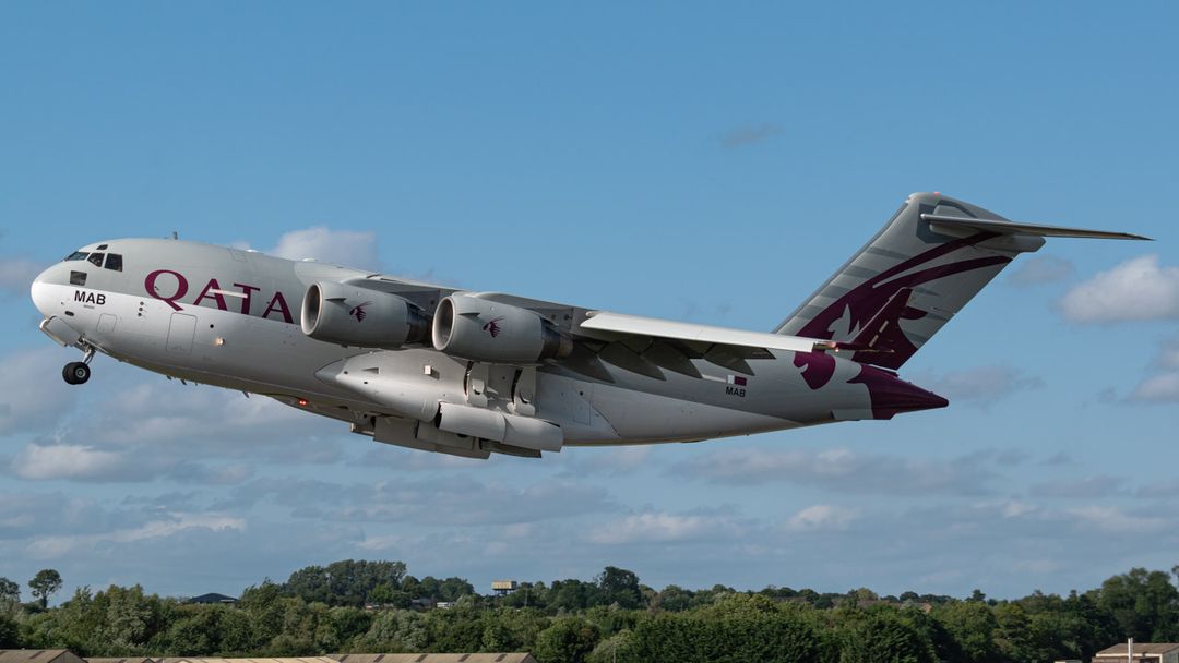 Photo of A7-MAB - Qatar Emiri Air Force Boeing C-17 Globemaster III at FFD on AeroXplorer Aviation Database