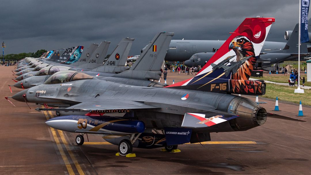 Photo of J-616 - Royal Netherlands Air Force General Dynamics F-16 Fighting Falcon at FFD on AeroXplorer Aviation Database Photo of J-616 - Royal Netherlands Air Force General Dynamics F-16 Fighting Falcon at FFD on AeroXplorer Aviation Database