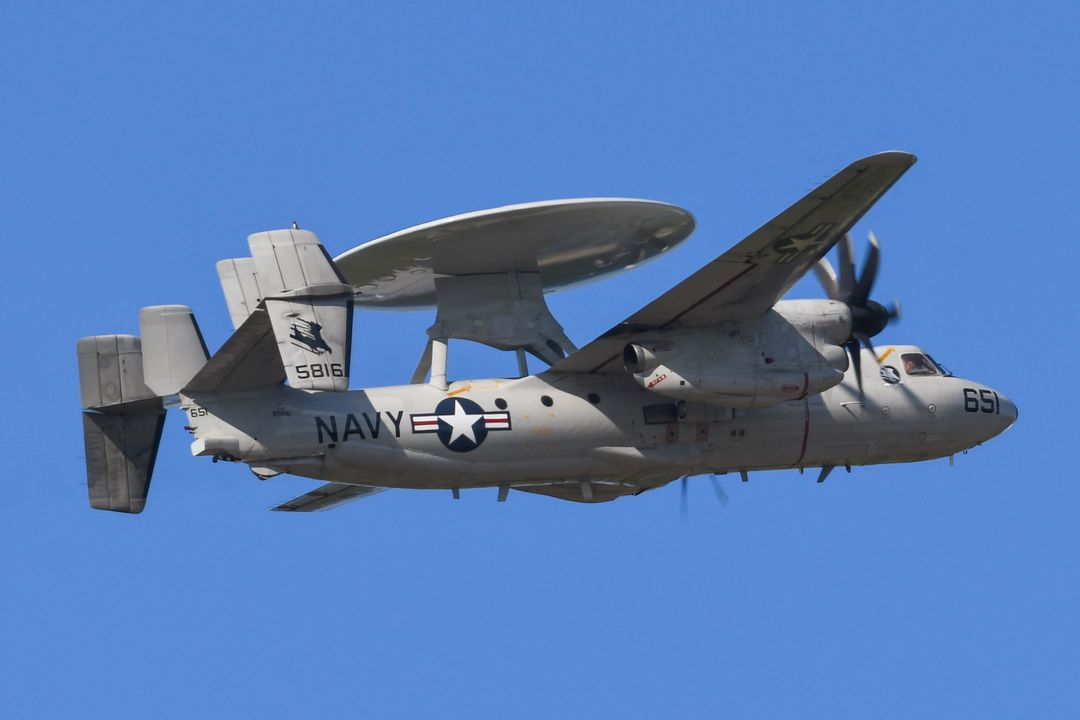 Photo of 165816 - USN - United States Navy E-2D Advanced Hawkeye at ACY on AeroXplorer Aviation Database Photo of 165816 - USN - United States Navy E-2D Advanced Hawkeye at ACY on AeroXplorer Aviation Database