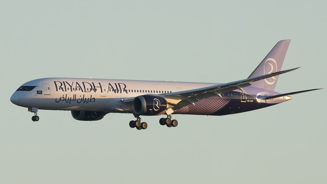 Photo of HZ-RXX - Riyadh Air  Boeing 787-9 at LHR on AeroXplorer Aviation Database