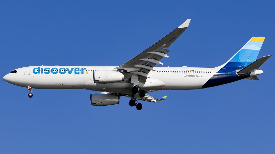 Photo of D-AIKK - Discover Airlines Airbus A330-300 at TPA on AeroXplorer Aviation Database
