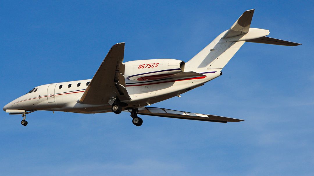 Photo of N675CS - PRIVATE Cessna Citation X at IAD on AeroXplorer Aviation Database Photo of N675CS - PRIVATE Cessna Citation X at IAD on AeroXplorer Aviation Database