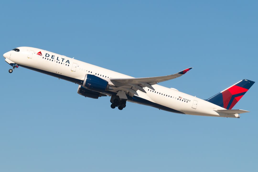 Photo of N576DZ - Delta Airlines Airbus A350-900 at LAX on AeroXplorer Aviation Database