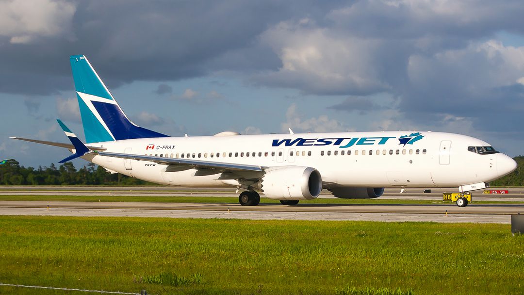 Photo of C-FRAX - WestJet Boeing 737 MAX 8 at MCO on AeroXplorer Aviation Database Photo of C-FRAX - WestJet Boeing 737 MAX 8 at MCO on AeroXplorer Aviation Database