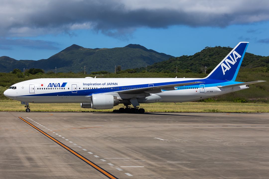 Photo of JA741A - All Nippon Airways Boeing 777-200ER at ISG on AeroXplorer Aviation Database
