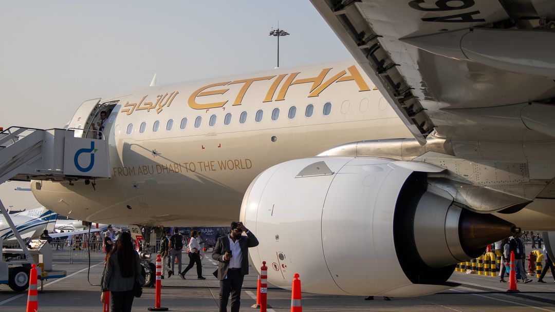 Photo of A6-LRG - Etihad Airways Airbus A321NEO at DWC on AeroXplorer Aviation Database