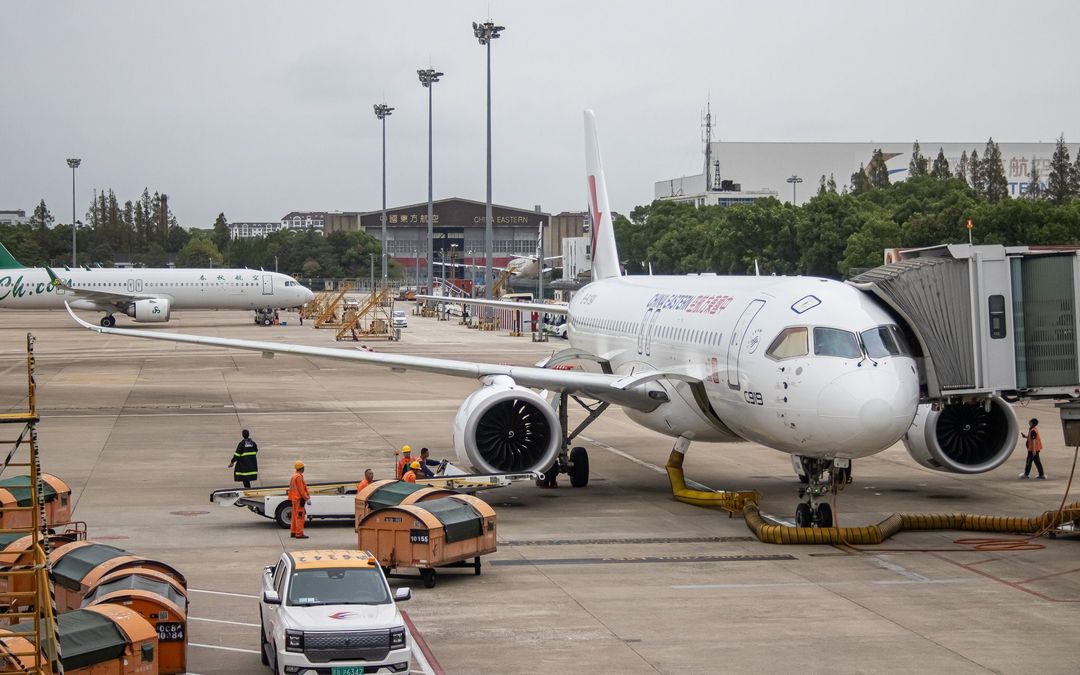 Photo of B-919A - China Eastern Airlines COMAC C919-100 at SHA on AeroXplorer Aviation Database