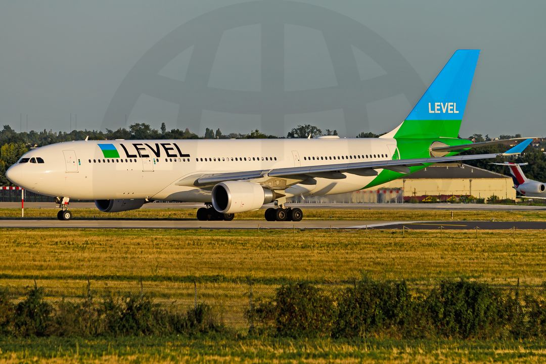 Photo of F-HLVL - LEVEL Airbus A330-200 at ORY on AeroXplorer Aviation Database Photo of F-HLVL - LEVEL Airbus A330-200 at ORY on AeroXplorer Aviation Database