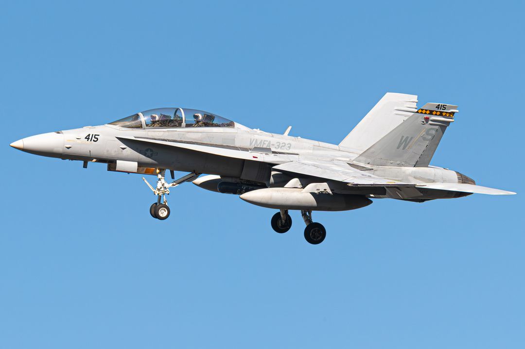 Photo of 165412 - USMC - United States Marine Corp McDonnel Douglas F/A-18 Hornet at NKX on AeroXplorer Aviation Database
