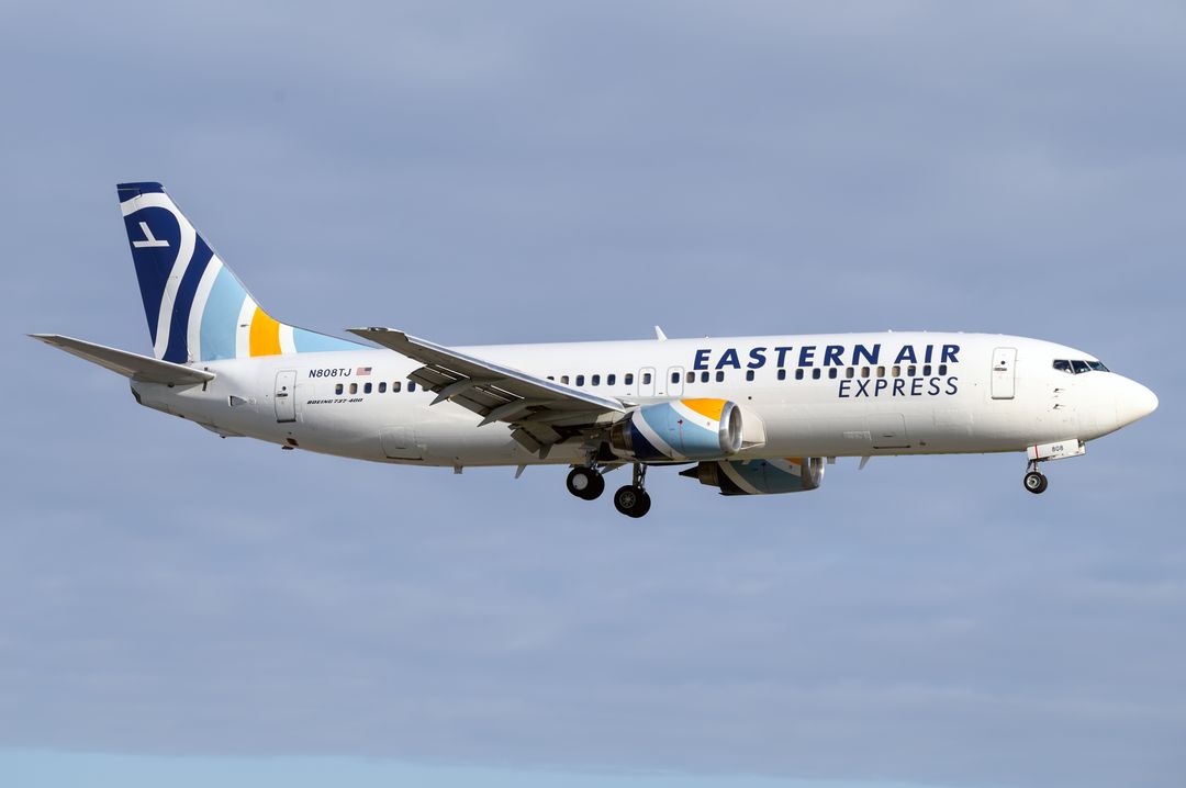 Photo of N808TJ - iAero Airways Boeing 737-400 at MIA on AeroXplorer Aviation Database