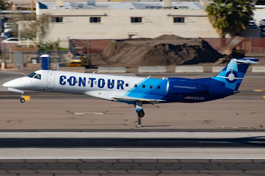 Photo of N16525 - Contour Aviation Embraer ERJ135 at PHX on AeroXplorer Aviation Database Photo of N16525 - Contour Aviation Embraer ERJ135 at PHX on AeroXplorer Aviation Database
