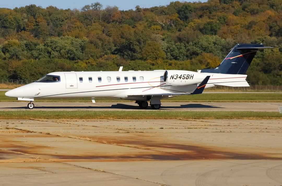 Photo of N345BH - PRIVATE Learjet 45 at LUK on AeroXplorer Aviation Database Photo of N345BH - PRIVATE Learjet 45 at LUK on AeroXplorer Aviation Database