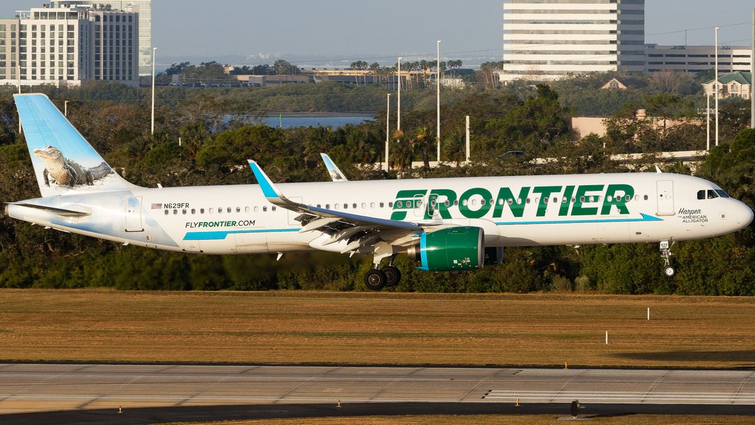 Photo of N629FR - Frontier Airlines Airbus A321NEO at TPA on AeroXplorer Aviation Database