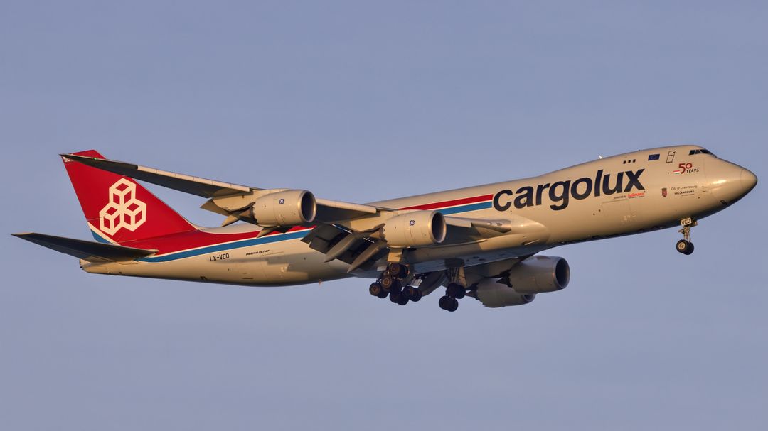Photo of LX-VCD - CargoLux Boeing 747-8F at SIN on AeroXplorer Aviation Database Photo of LX-VCD - CargoLux Boeing 747-8F at SIN on AeroXplorer Aviation Database