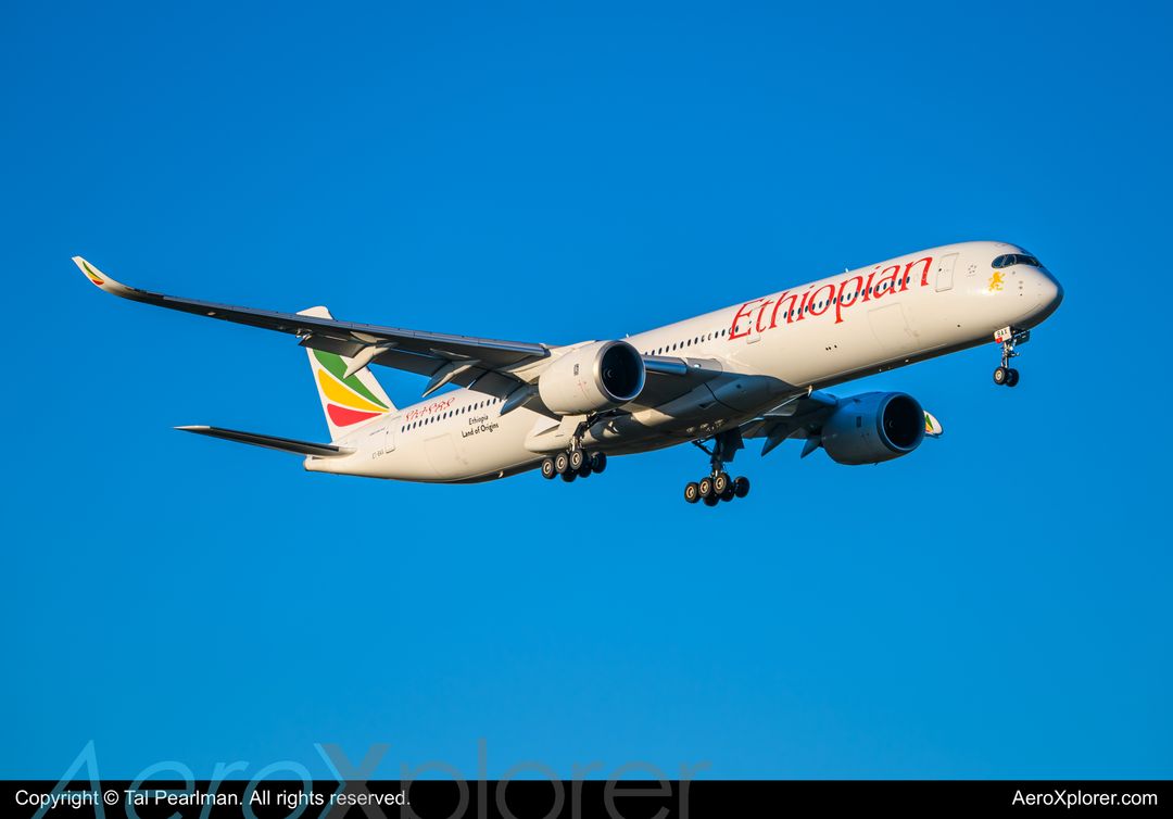 Photo of ET-BAX - Ethiopian Airlines Airbus A350-1000 at IAD on AeroXplorer Aviation Database