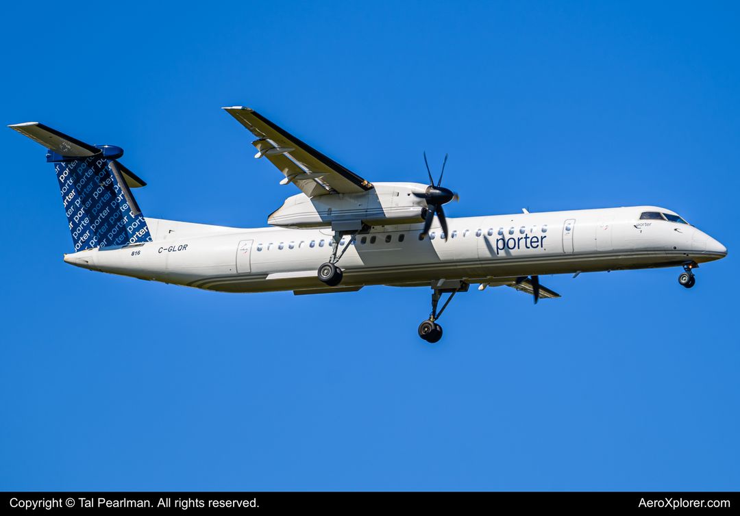 Photo of C-GLQR - Porter Airlines De Havilland Dash-8 q400 at IAD on AeroXplorer Aviation Database