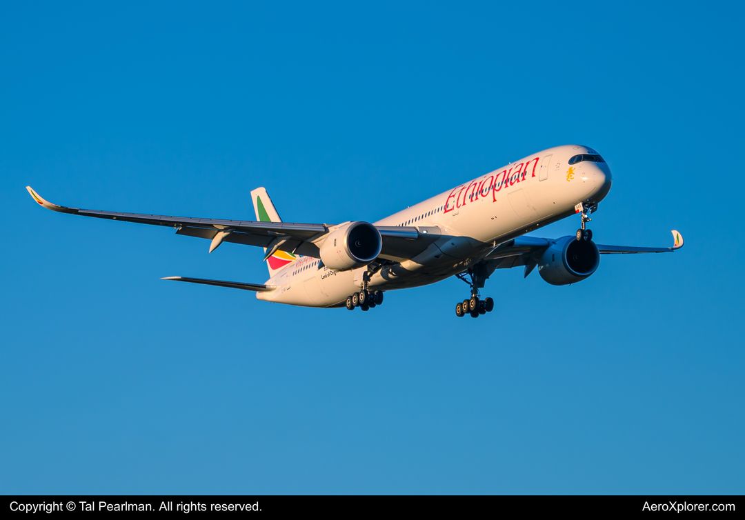Photo of ET-BAX - Ethiopian Airlines Airbus A350-1000 at IAD on AeroXplorer Aviation Database