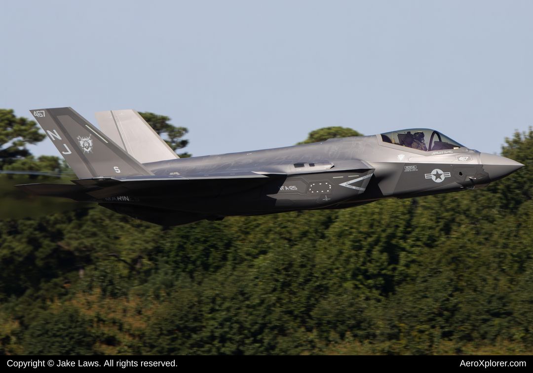 Photo of 170599 - USN - United States Navy Lockheed Martin F-35 Lightning at NTU on AeroXplorer Aviation Database