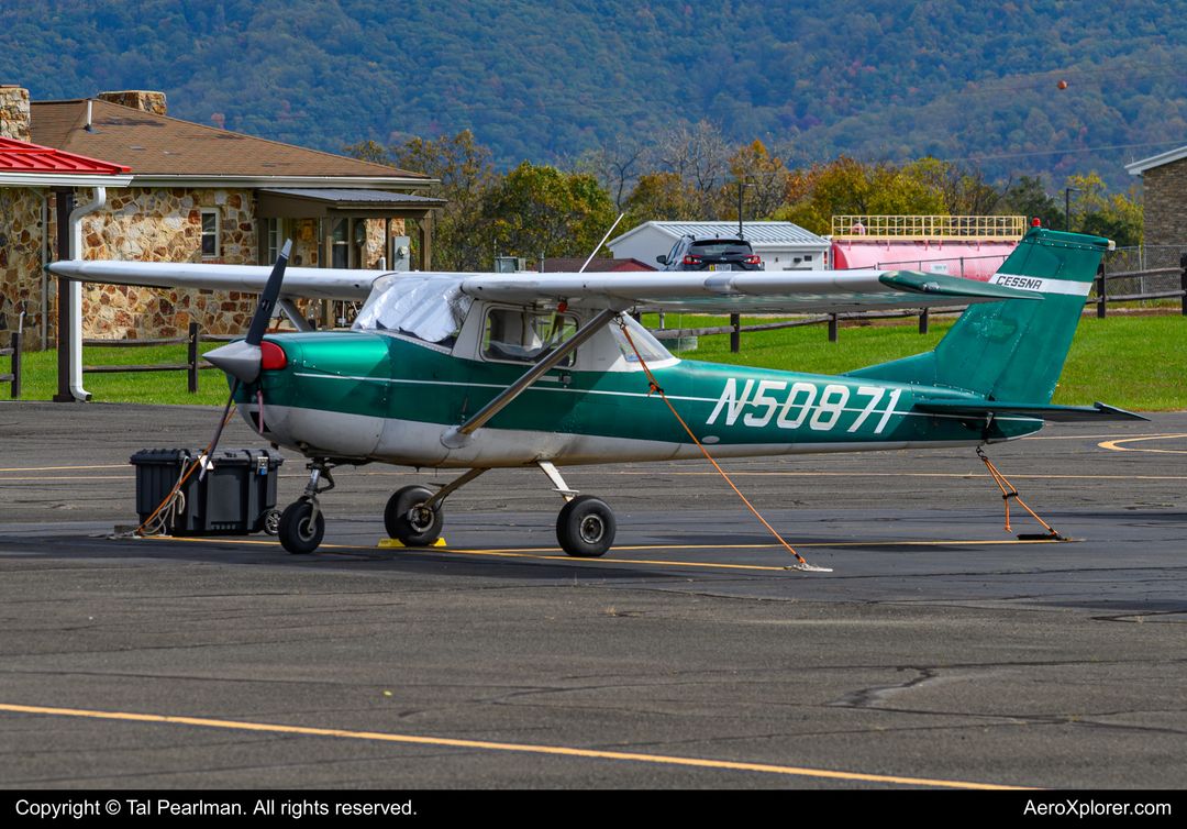 Photo of N50871 - PRIVATE Cessna 150 at FRR on AeroXplorer Aviation Database