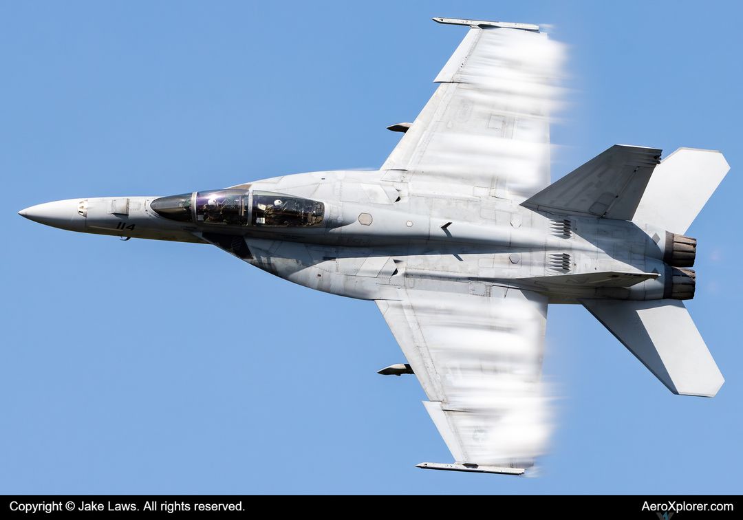 Photo of 166627 - USN - United States Navy Boeing F/A-18E/F Super Hornet at NTU on AeroXplorer Aviation Database