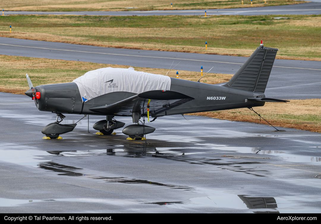 Photo of N6033W - PRIVATE Piper PA-28 at CGS on AeroXplorer Aviation Database