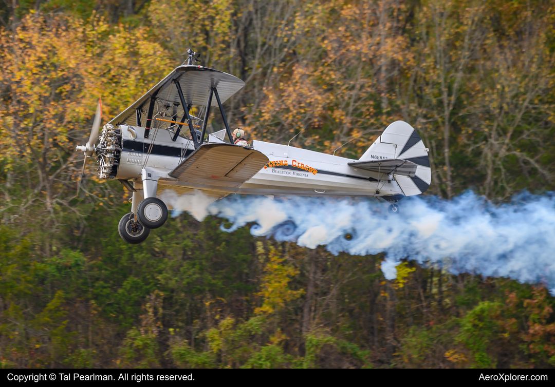 Photo of N68853 - PRIVATE Boeing PT-17 Stearman at 3VA3 on AeroXplorer Aviation Database