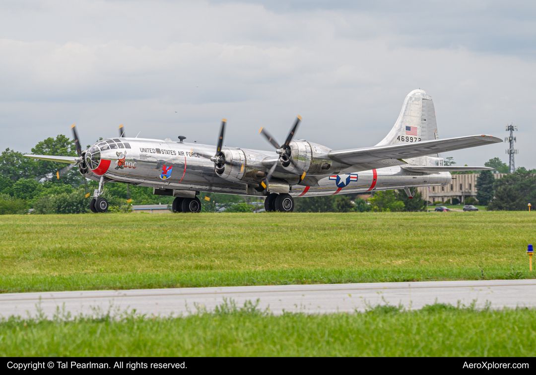 Photo of N69972 - PRIVATE Boeing B-29 SuperFortress at RDG on AeroXplorer Aviation Database