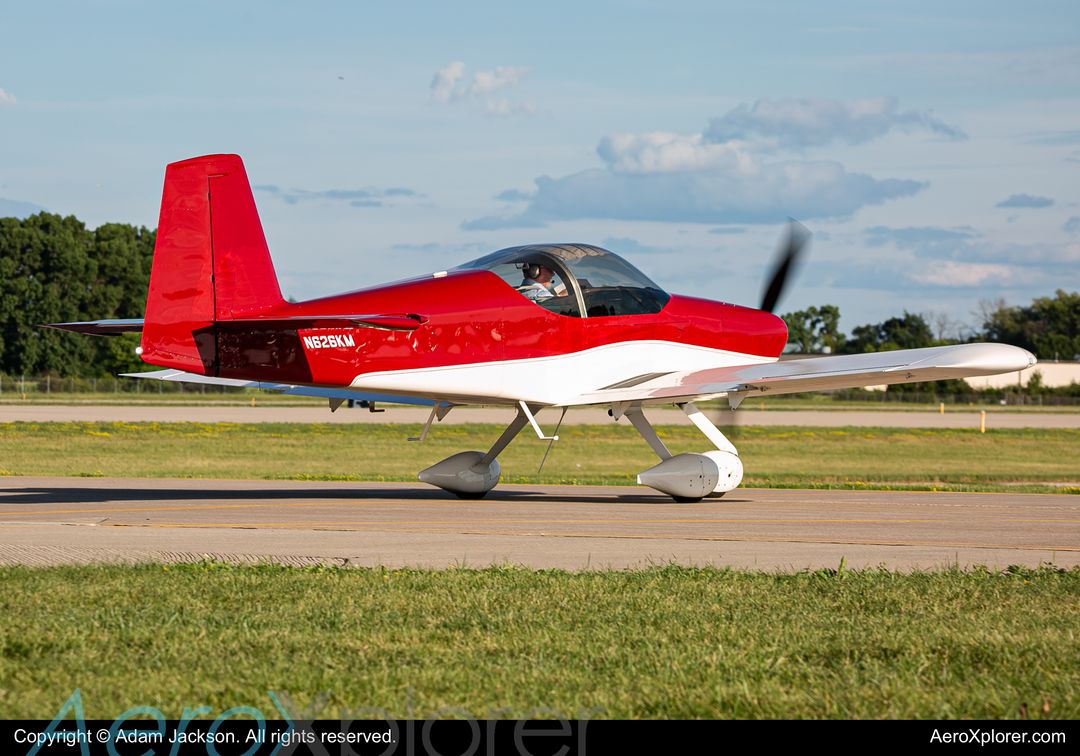 Photo of N626KM - PRIVATE Vans RV-14 at OSH on AeroXplorer Aviation Database Photo of N626KM - PRIVATE Vans RV-14 at OSH on AeroXplorer Aviation Database