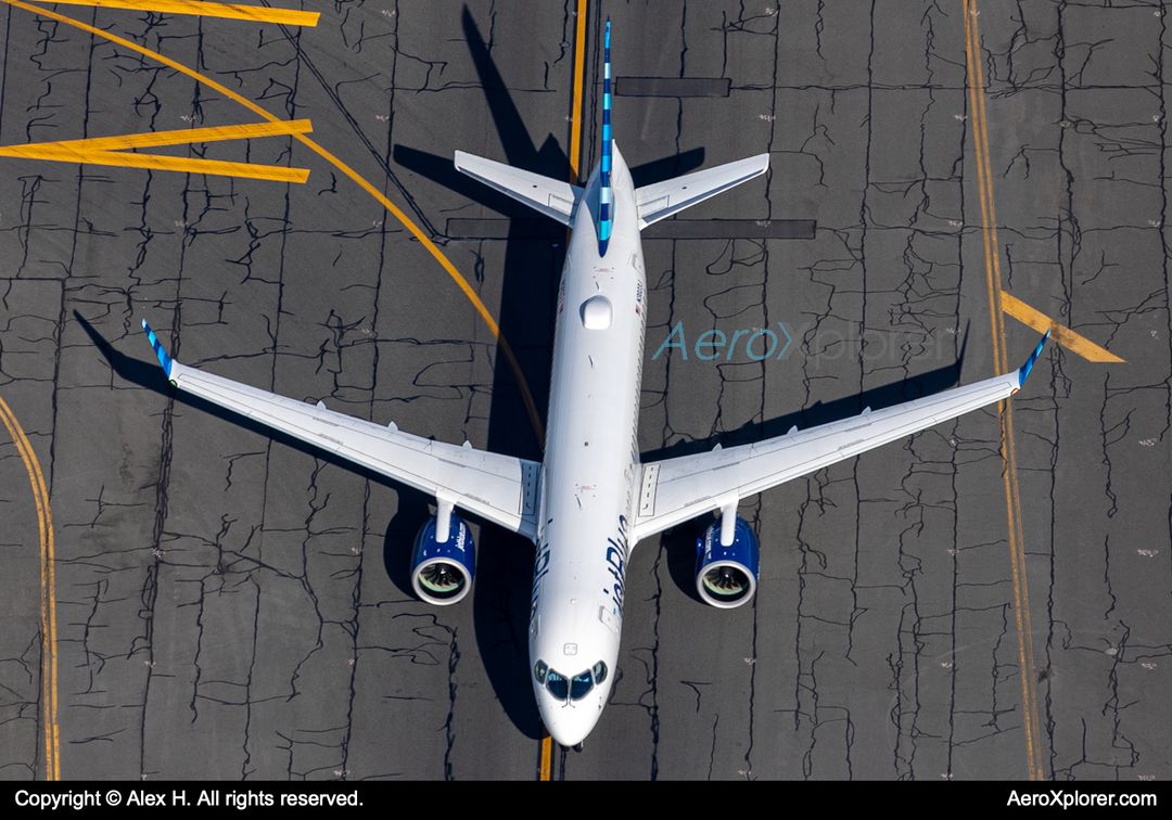 Photo of N3023J - JetBlue Airways Airbus A220-300 at BOS on AeroXplorer Aviation Database Photo of N3023J - JetBlue Airways Airbus A220-300 at BOS on AeroXplorer Aviation Database