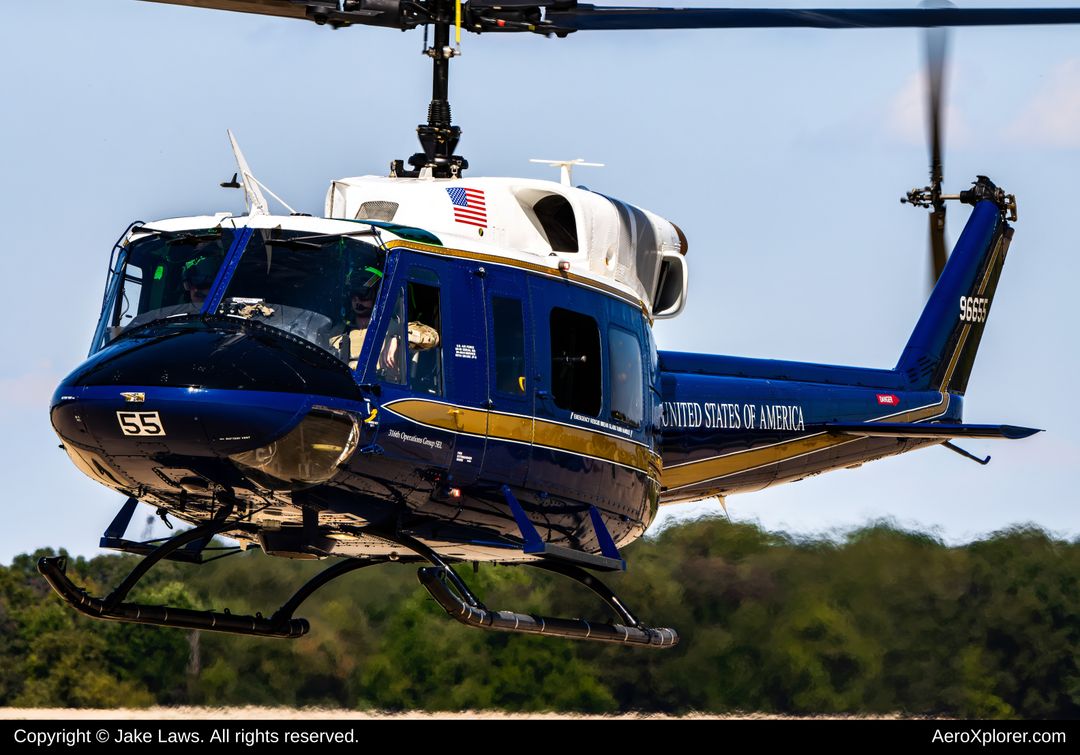 Photo of 69-6655 - USAF - United States Air Force Bell UH-1 Huey/Iroquois  at ADW on AeroXplorer Aviation Database