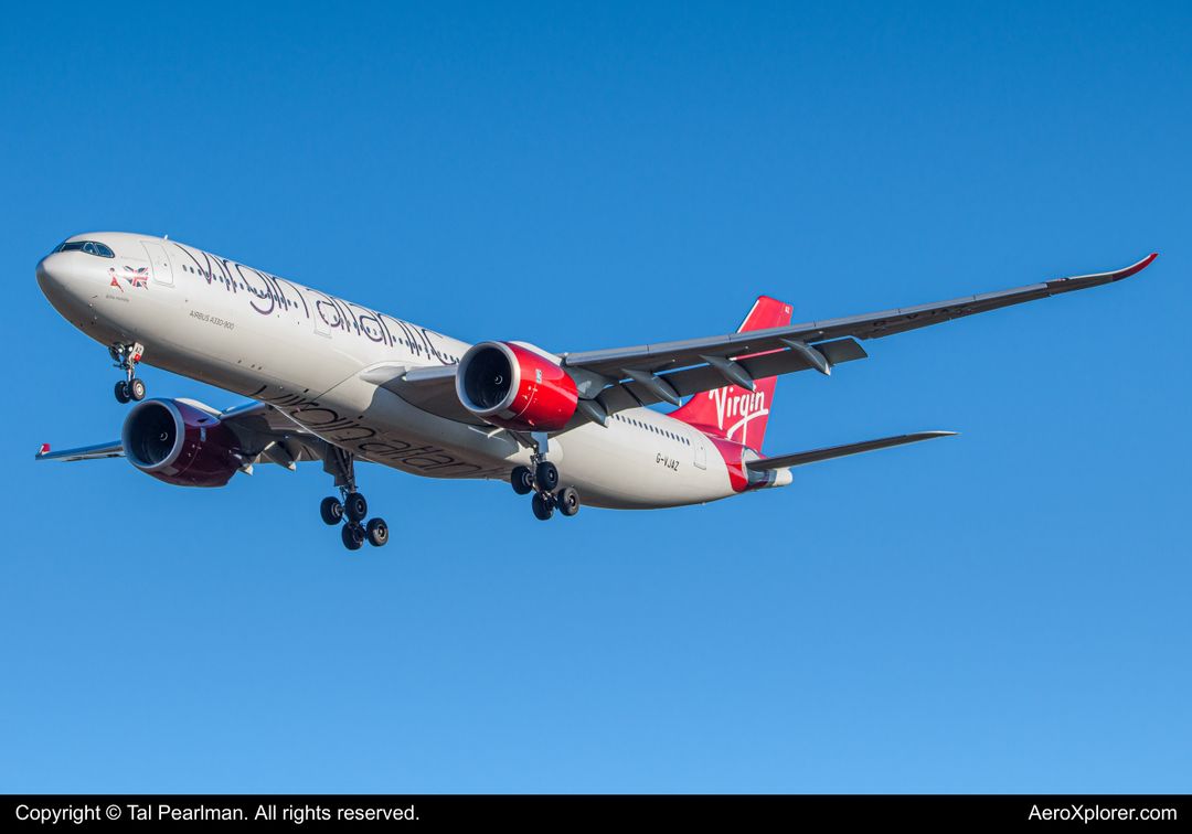 Photo of G-JVAZ - Virgin Atlantic Airbus A330-900 at IAD on AeroXplorer Aviation Database