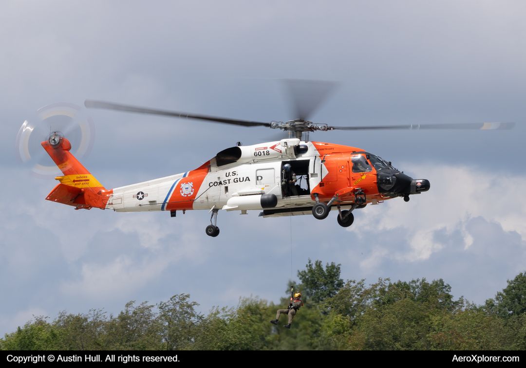 Photo of 6018 - USCG - United States Coast Guard Sikorsky HH-60 Jayhawk at LBE on AeroXplorer Aviation Database Photo of 6018 - USCG - United States Coast Guard Sikorsky HH-60 Jayhawk at LBE on AeroXplorer Aviation Database