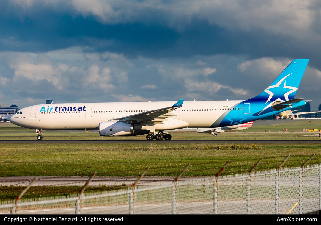 Photo of C-GUBO - Air Transat Airbus A330-300 at YYZ on AeroXplorer Aviation Database Photo of C-GUBO - Air Transat Airbus A330-300 at YYZ on AeroXplorer Aviation Database