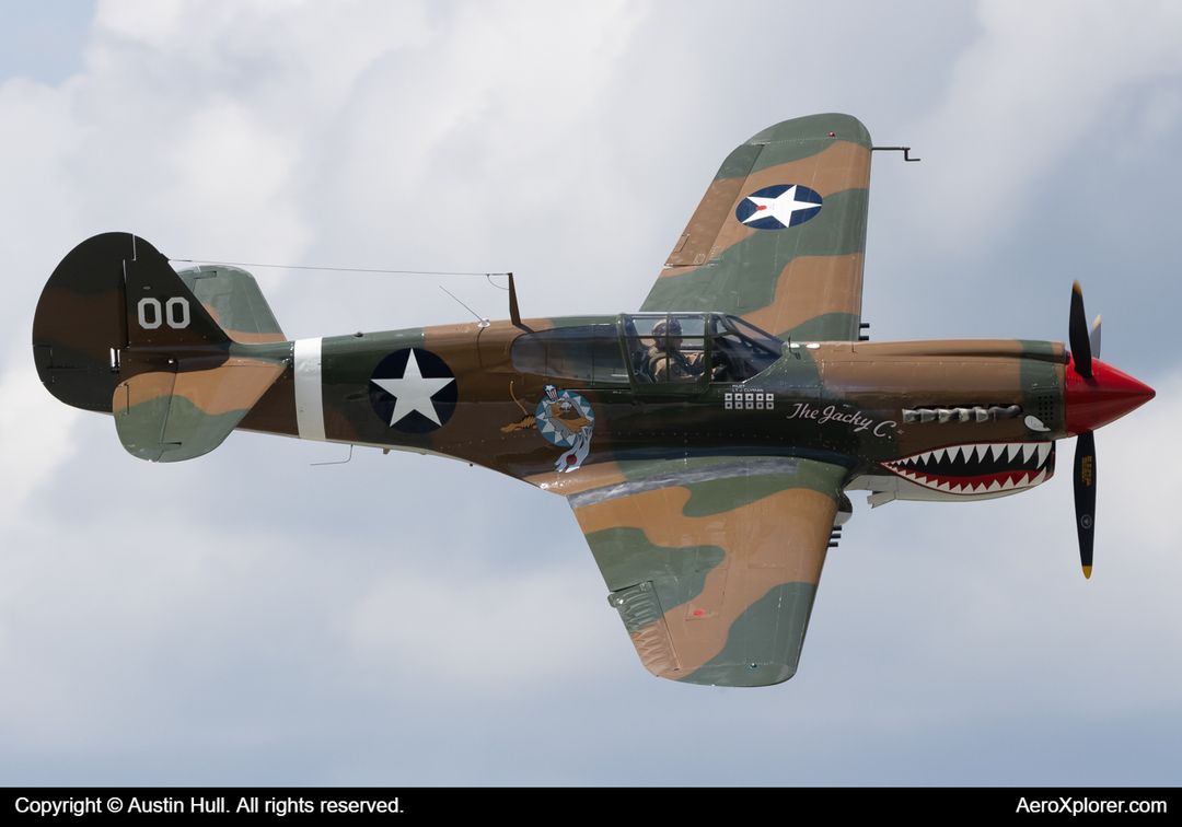 Photo of N1232N - PRIVATE Curtiss P-40 Warhawk at LBE on AeroXplorer Aviation Database Photo of N1232N - PRIVATE Curtiss P-40 Warhawk at LBE on AeroXplorer Aviation Database