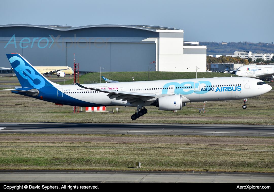 Photo of F-WTTN - Airbus Airbus A330-900 at TLS on AeroXplorer Aviation Database Photo of F-WTTN - Airbus Airbus A330-900 at TLS on AeroXplorer Aviation Database