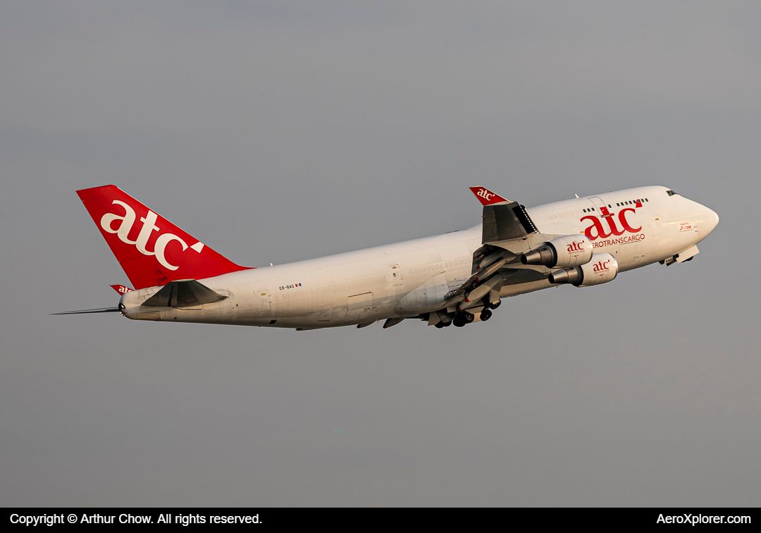 Photo of ER-BAG - Aerotranscargo Boeing 747-400F at HKG on AeroXplorer Aviation Database Photo of ER-BAG - Aerotranscargo Boeing 747-400F at HKG on AeroXplorer Aviation Database