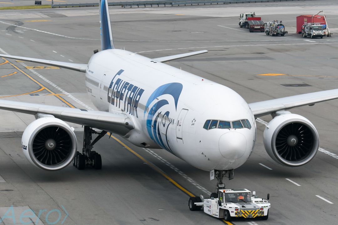 Photo of SU-GDR - EgyptAir Boeing 777-300ER at JFK on AeroXplorer Aviation Database Photo of SU-GDR - EgyptAir Boeing 777-300ER at JFK on AeroXplorer Aviation Database