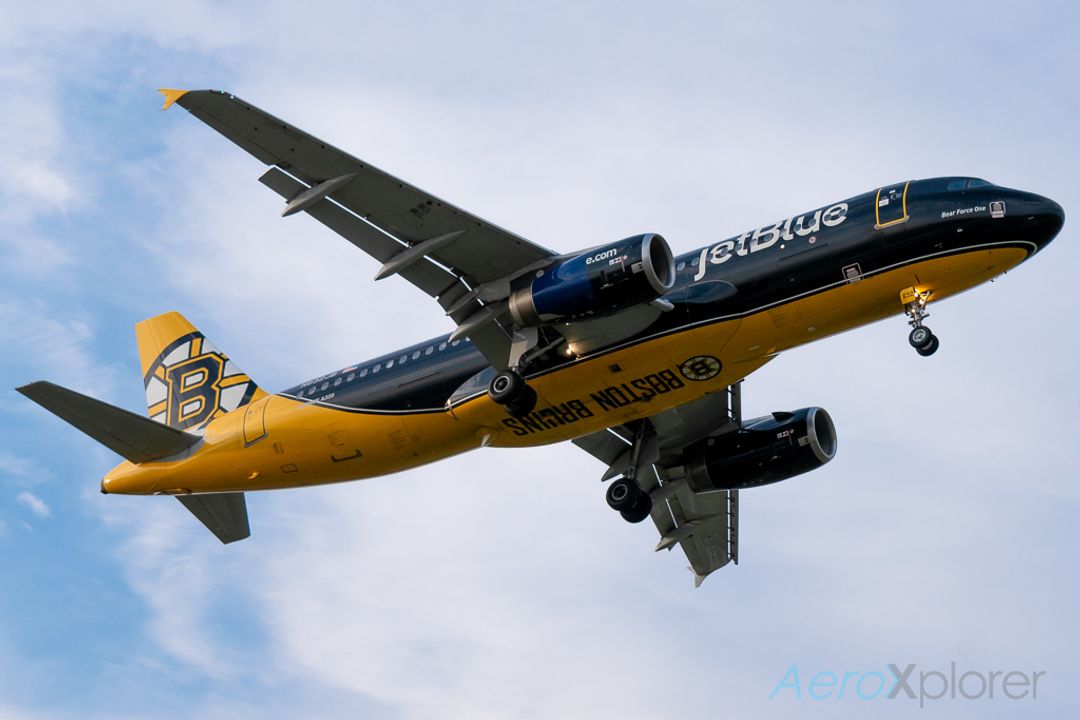 Photo of N632JB - JetBlue Airways Airbus A320 at JFK on AeroXplorer Aviation Database