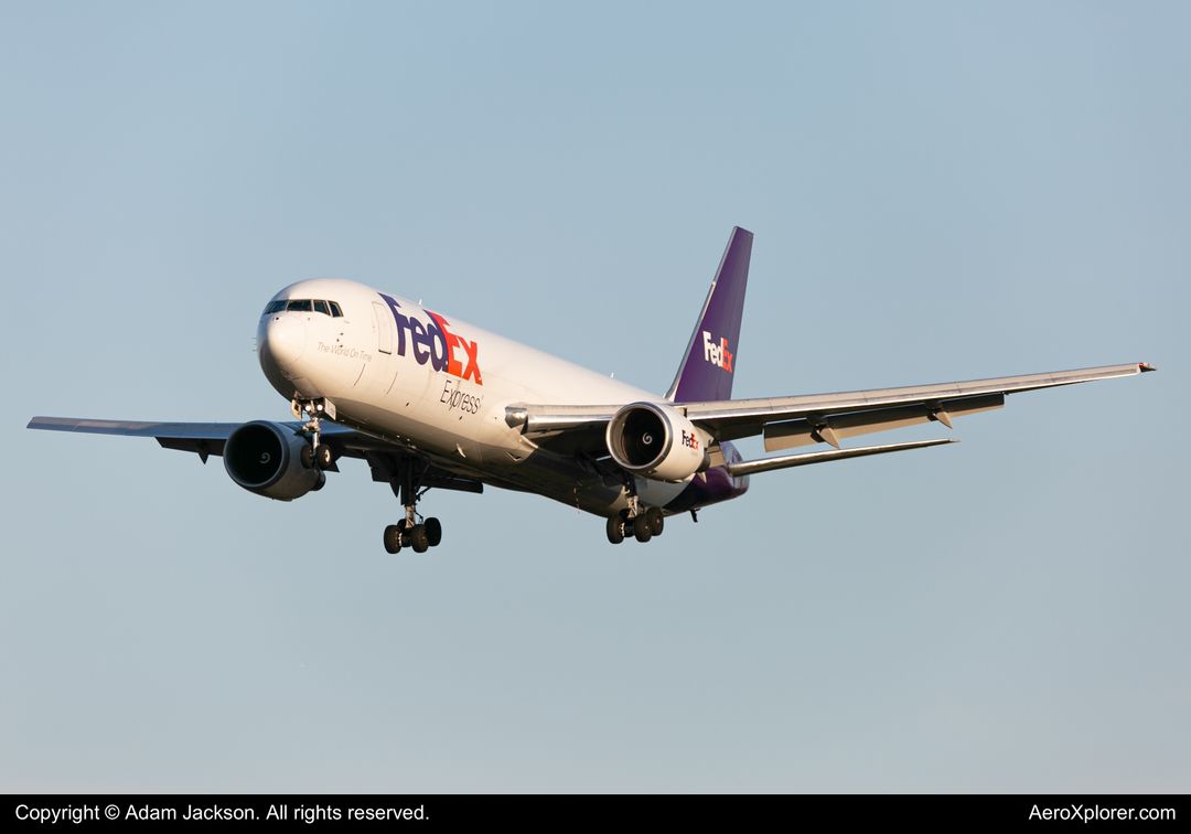 Photo of N137FE - FedEx Boeing 767-300F at BWI on AeroXplorer Aviation Database