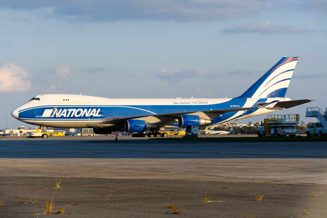 Photo of N663CA - National Airlines Boeing 747-400F at MCO on AeroXplorer Aviation Database