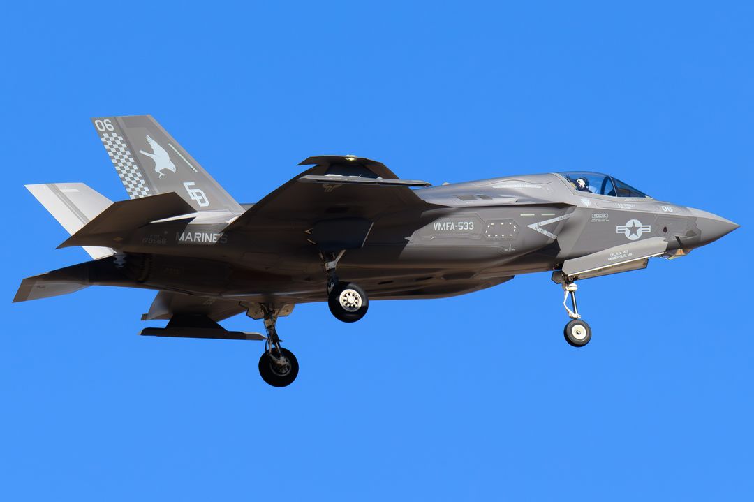 Photo of 170568 - USMC - United States Marine Corp Lockheed Martin F-35 Lightning at KNYL on AeroXplorer Aviation Database