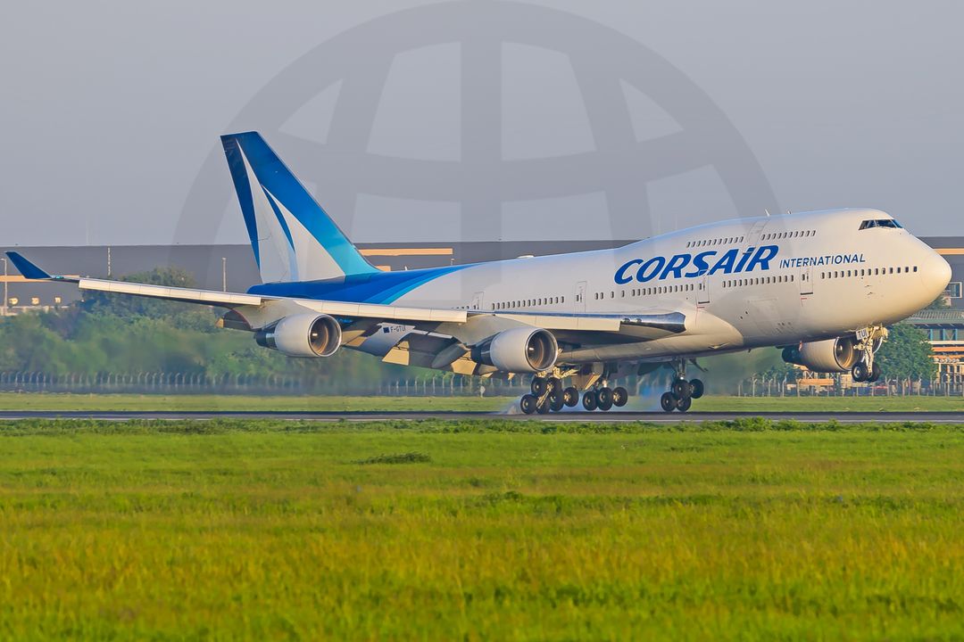 Photo of F-GTUI - Corsair International Boeing 747-400 at ORY on AeroXplorer Aviation Database